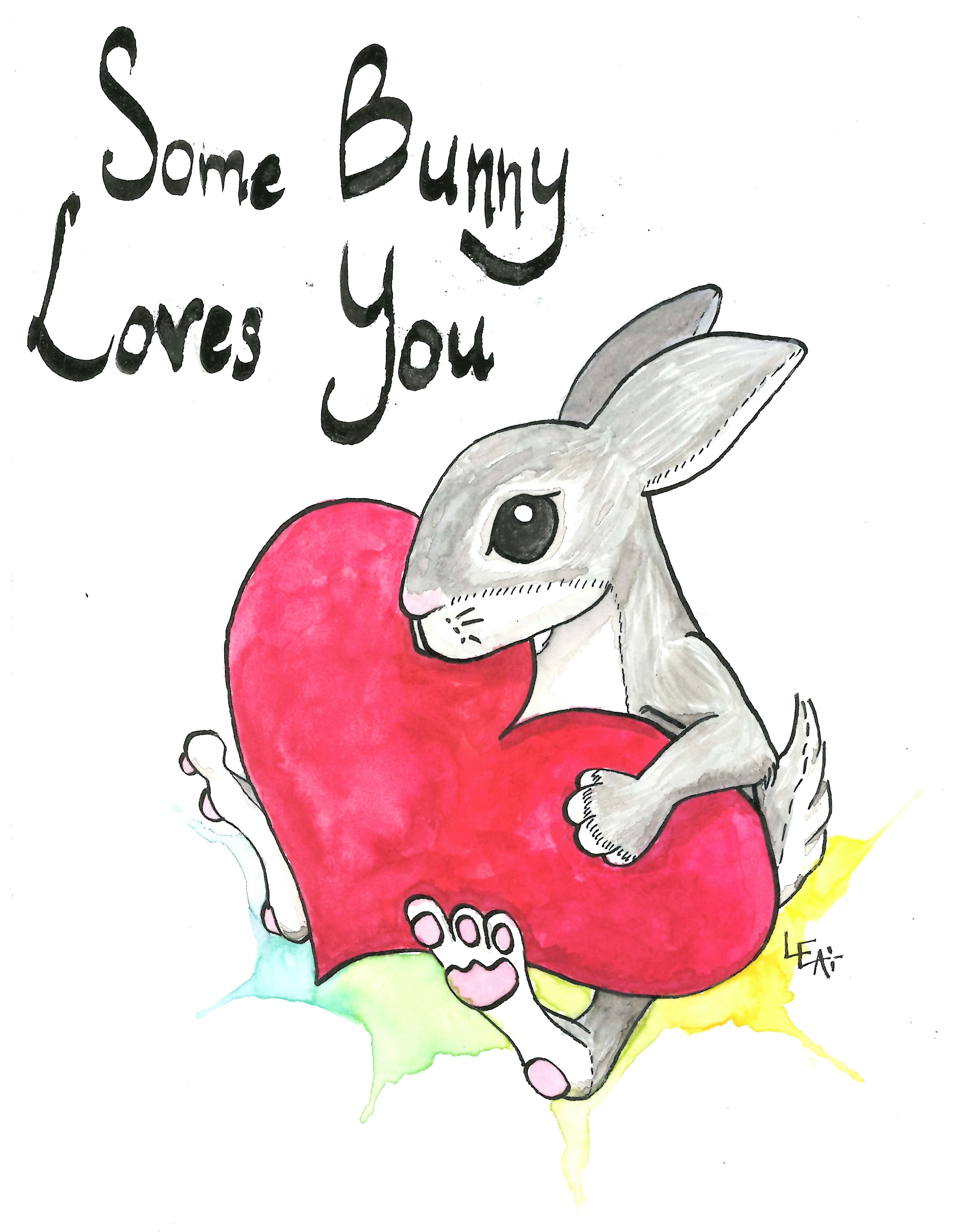 Some bunny loves you